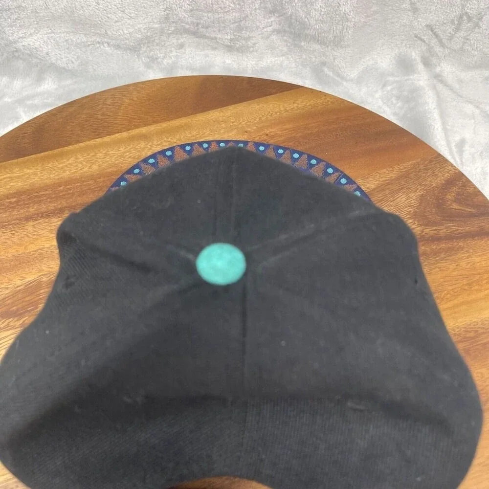OnePiece‎ Hat Mens One Size Black Multi-color Aztec Print Adjustable Snapback
